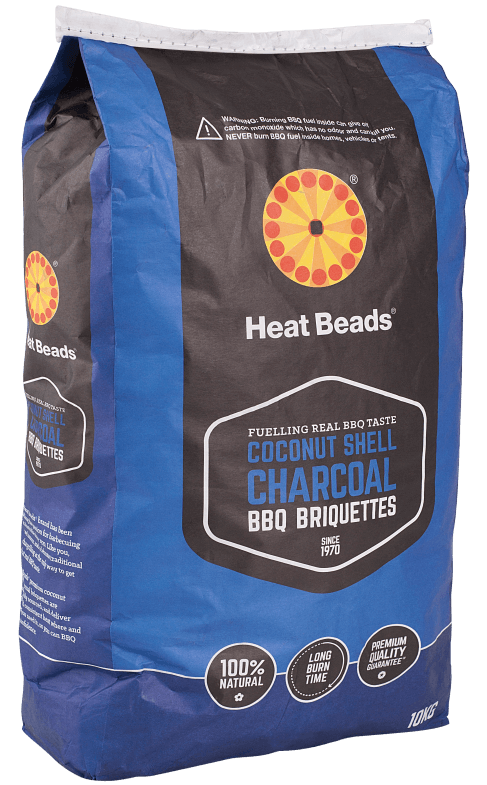 Heat Beads 4kg Coconut BBQ Charcoal Briquettes image