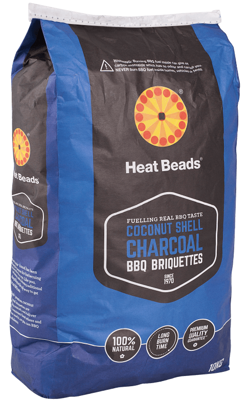 Heat Beads Coconut BBQ Charcoal Briquettes 4kg image