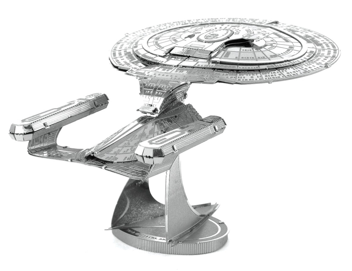 Metal Earth Star Trek USS Enterprise D Model Kit at Mighty Ape