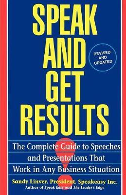 Speak and Get Results by Sandy Linver image