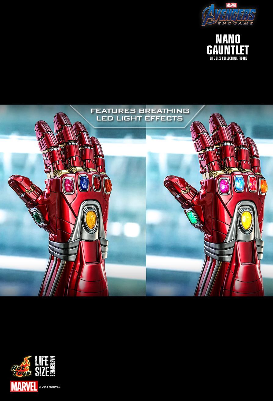 Avengers: Endgame - Nano Gauntlet - 1:1 Scale Life-Size Replica