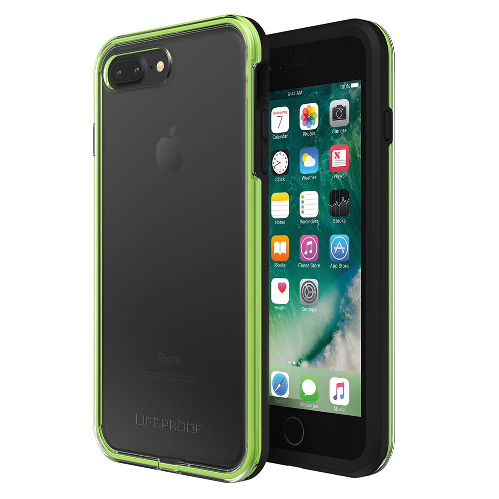 LifeProof Slam Case for iPhone 7 Plus/8 Plus - Lime Black