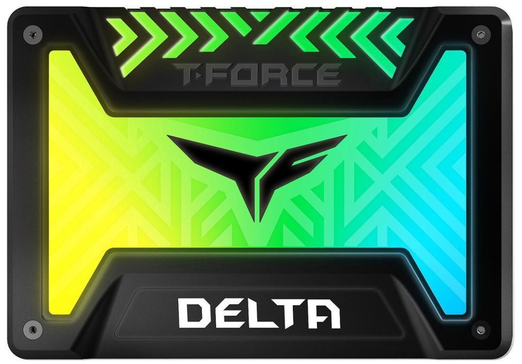 250GB Team T-Force Delta RGB 3D NAND 2.5" SSD image