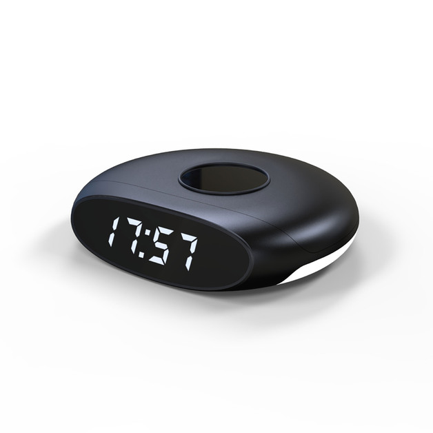 Wireless Charging Stand with Clock at Mighty Ape NZ