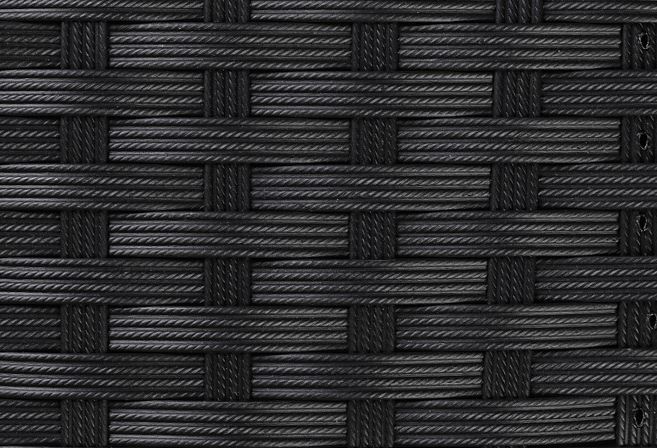 Rattan Wicker Outdoor Sofa Paradise Lounge Set 1 - Beige/Black image