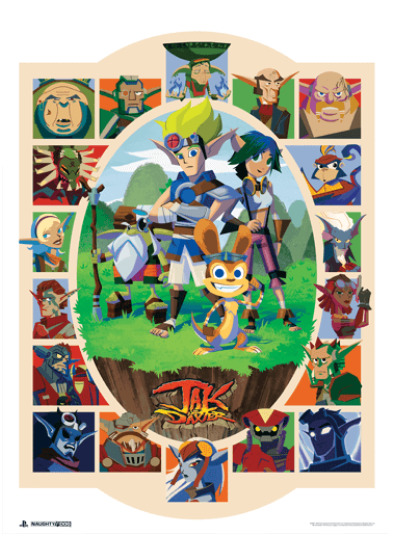 Jak and Daxter: Heroes vs. Villains (18"x24") - Art Print image