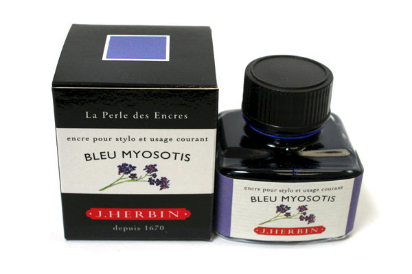 J Herbin: Fountain Pen Ink - Bleu Myosotis (30ml) image