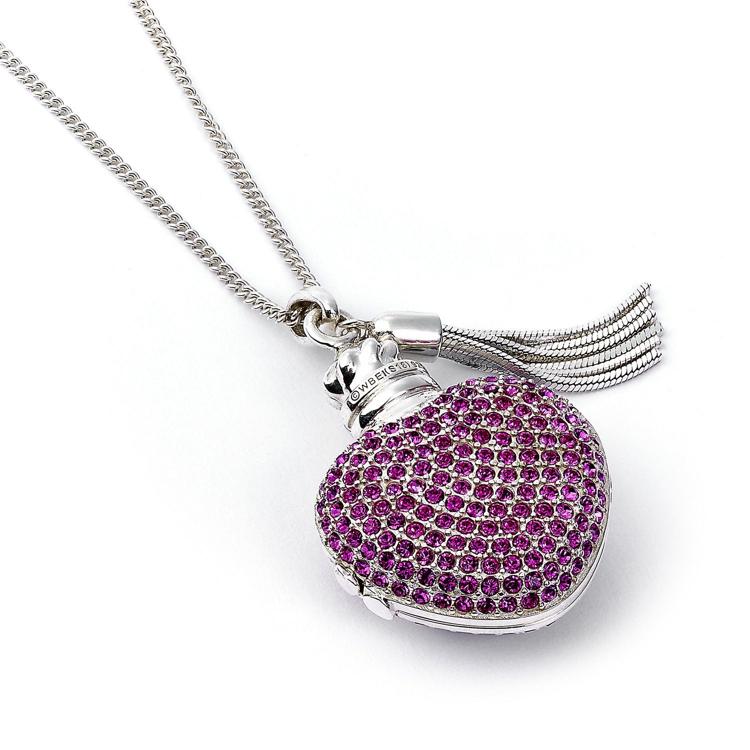 The Carat Shop: Harry Potter Sterling Silver Love Potion Necklace Embellished with Swarovski Crystals image