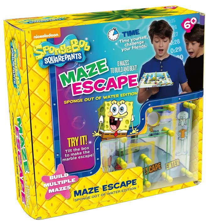 Sponge Bob Maze Escape Game Board Game at Mighty Ape Australia