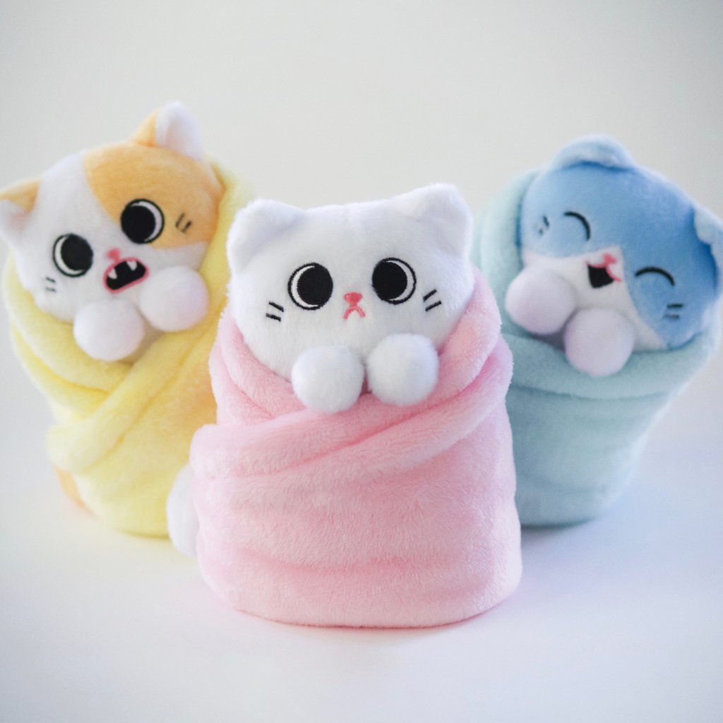 Purritos: Tuna - 7" Plush (Blue)