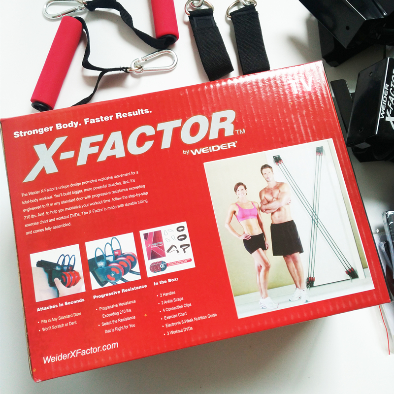 Weider X-Factor Door Gym Fitness & Exercise Total Body Training System