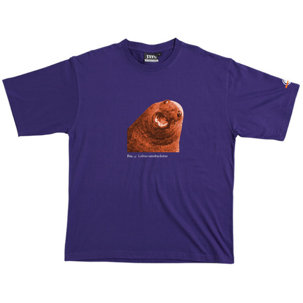 Lolrus Sansbucketus - Tshirt (Purple) for image
