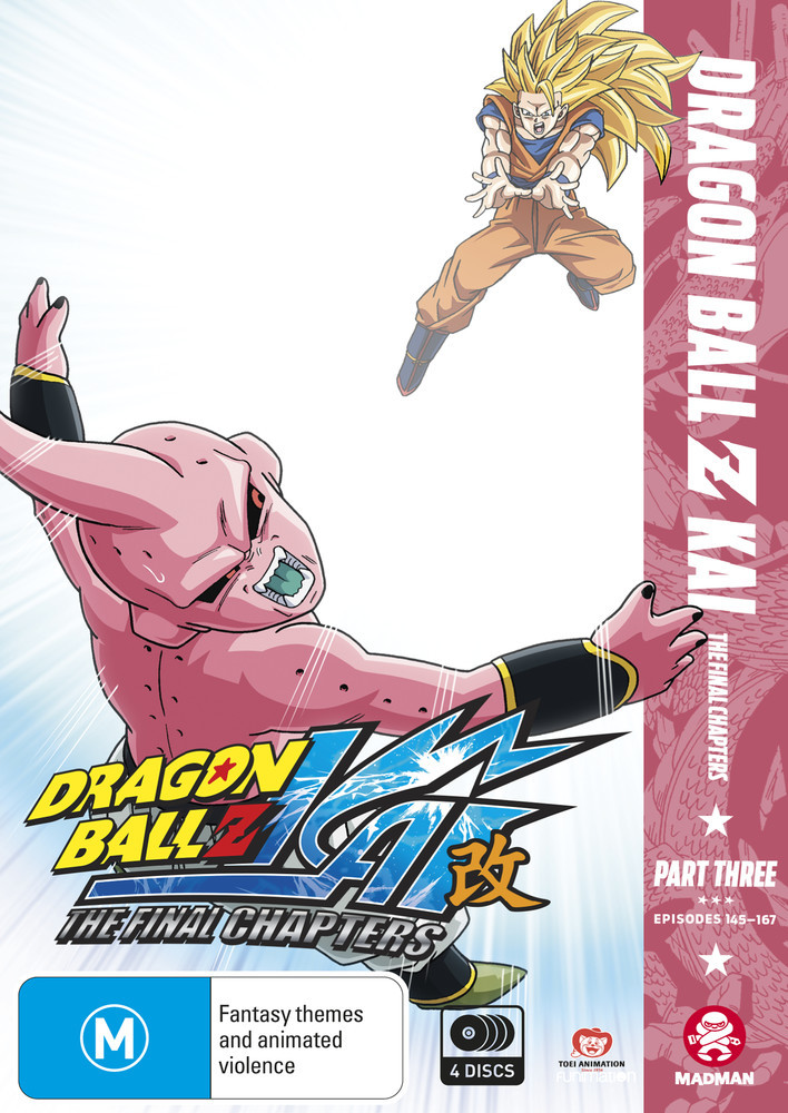 Dragon Ball Z Kai: The Final Chapters - Part 3 (eps 48-71) on DVD image