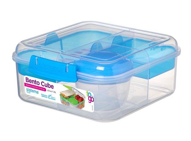 Sistema: To Go - Bento Cube (1.25L) - Assorted Colours