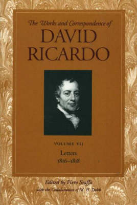 Works and Correspondence of David Ricardo: v. 7 by David Ricardo image