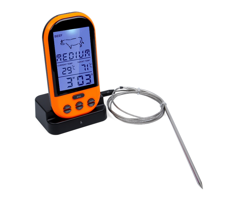 Wireless Digital - Remote BBQ Thermometer image