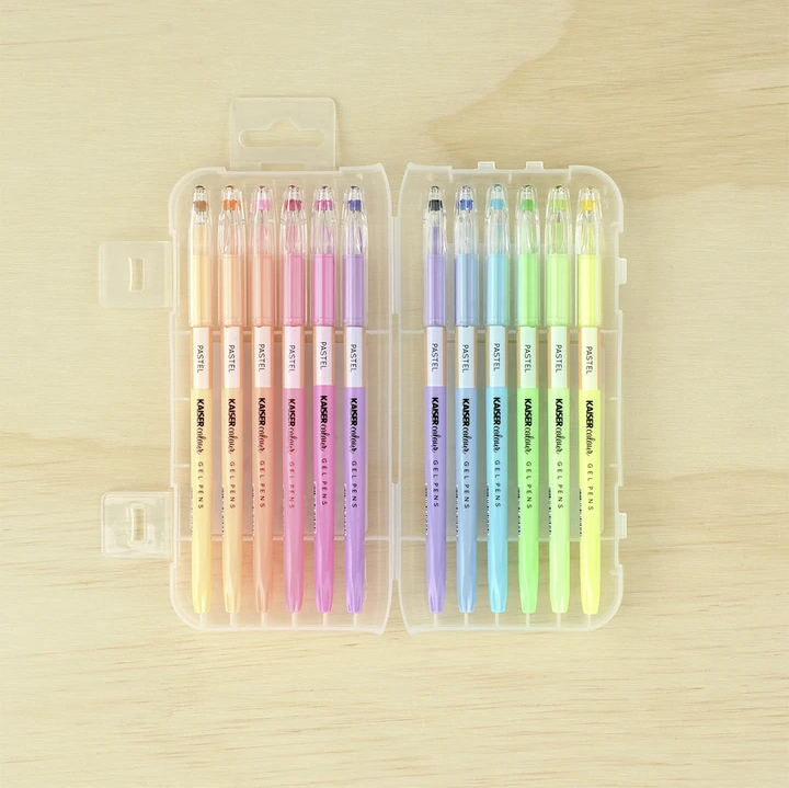 Kaisercraft: Gel Pens - Pastel Colours (Box of 12)