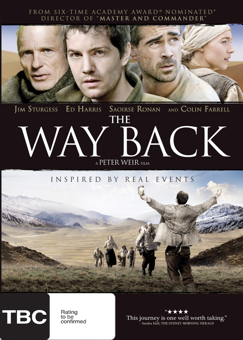 The Way Back on DVD