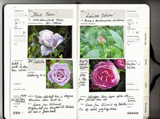 gardening journal