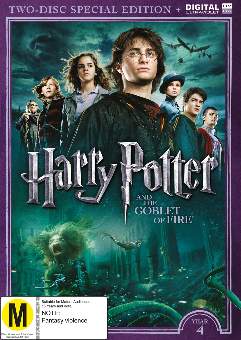 Harry Potter: Year 4 - The Goblet Of Fire (Special Edition) on DVD