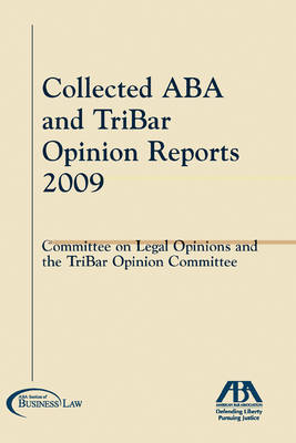 The Collected Aba and Tribar Opinion Reports 2009 image