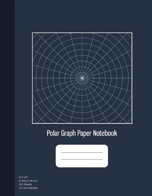 Polar Graph Paper Notebook image