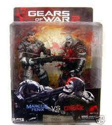 Gears of War 7" Action Figure Set - Marcus and Locust 'Chainsaw Duel' 2Pack image