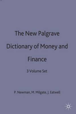 The New Palgrave Dictionary of Money and Finance image