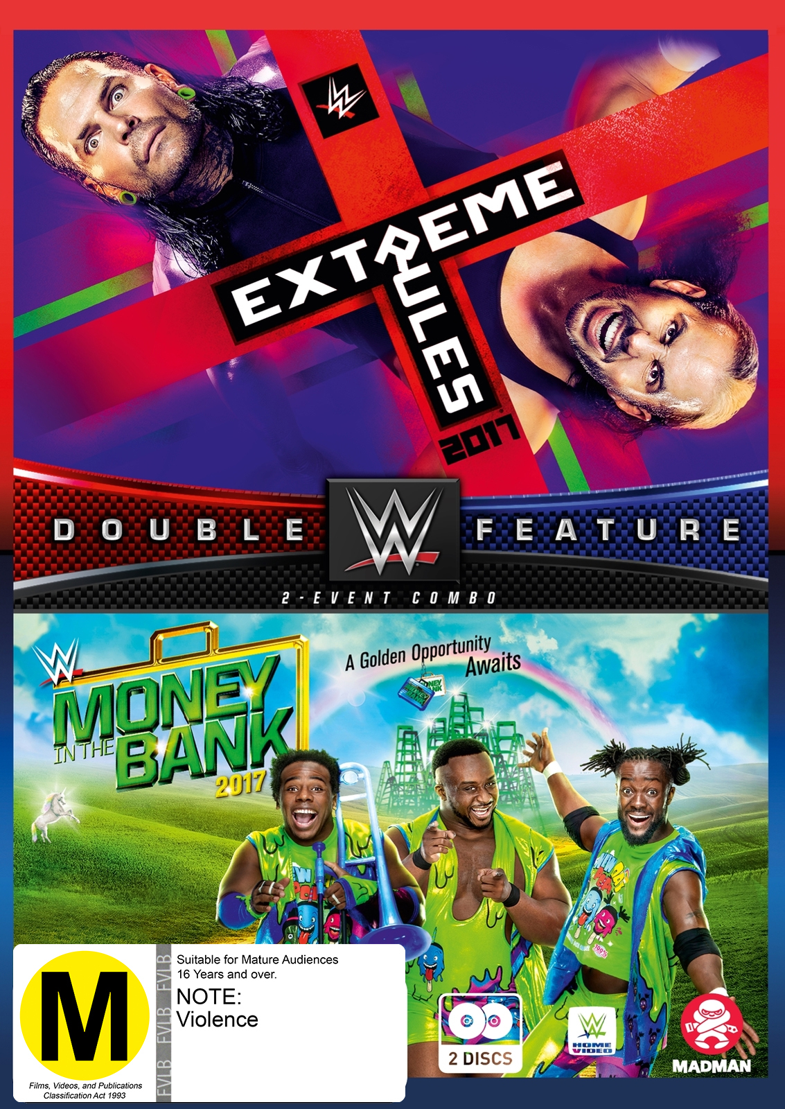 WWE: Extreme Rules/Money In The Bank 2017 on DVD image