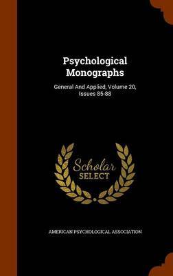 Psychological Monographs image