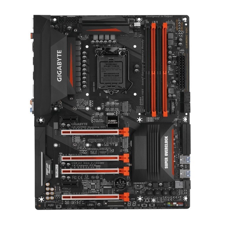 Gigabyte GA-Z270X-Gaming SOC ATX Motherboard image