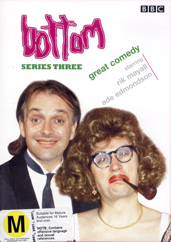 Bottom - Series 3 on DVD