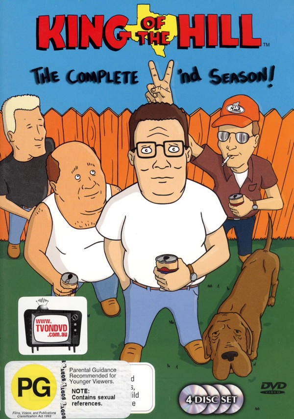 King Of The Hill - Complete Season 2 (4 Disc) on DVD image