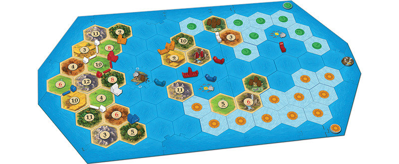 Catan: Explorers &amp; Pirates Expansion | Board Game | at Mighty Ape NZ