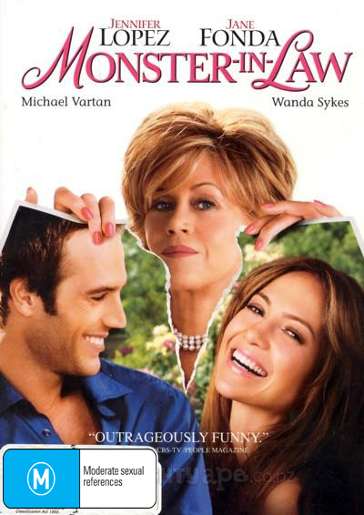 Monster In Law on DVD image