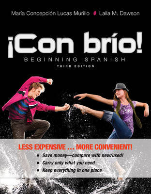 Con brio! 3e Binder Ready Version + WileyPLUS Registration Card by Maria C. Lucas Murillo image