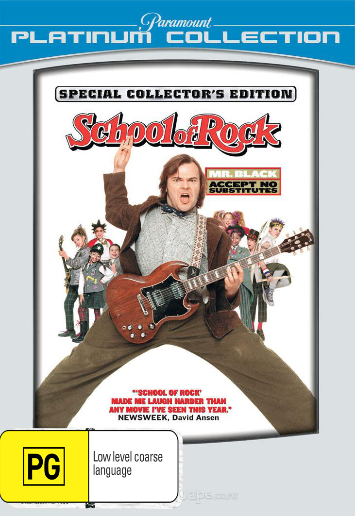 School of Rock (Platinum Edition) on DVD image