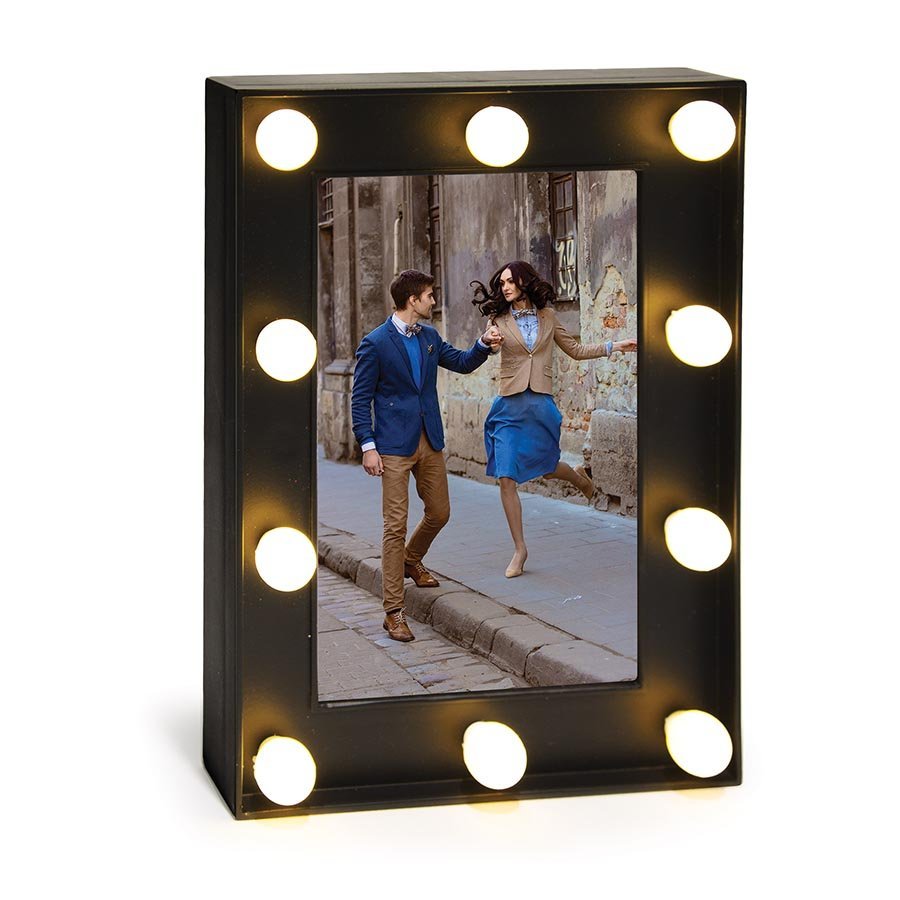 Hollywood Lights Photo Frame At Mighty Ape Australia