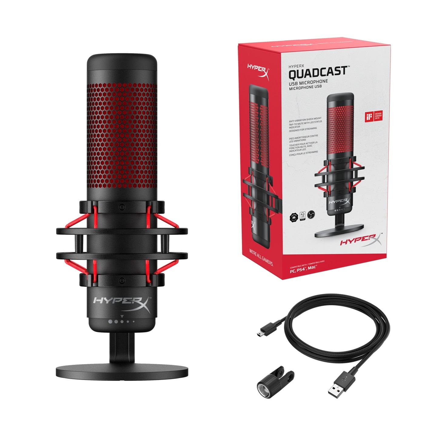 HyperX Quadcast Microphone for PC image