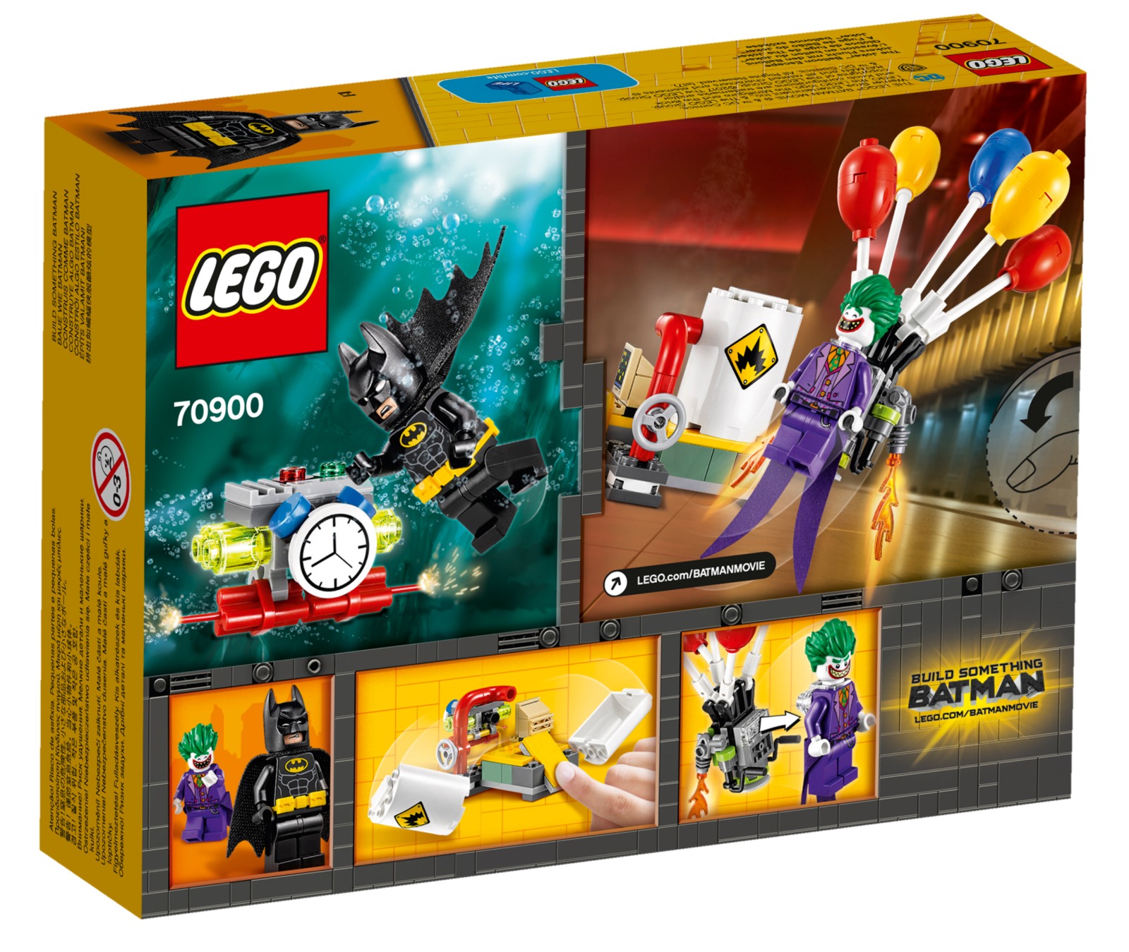 LEGO Batman Movie - The Joker Balloon Escape (70900) image