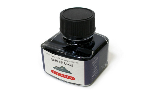 J Herbin: Fountain Pen Ink - Gris Nuage (30ml)