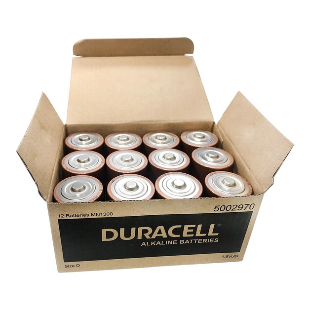 Duracell Coppertop Alkaline D Battery (Bulk Pack of 12) at Mighty Ape NZ