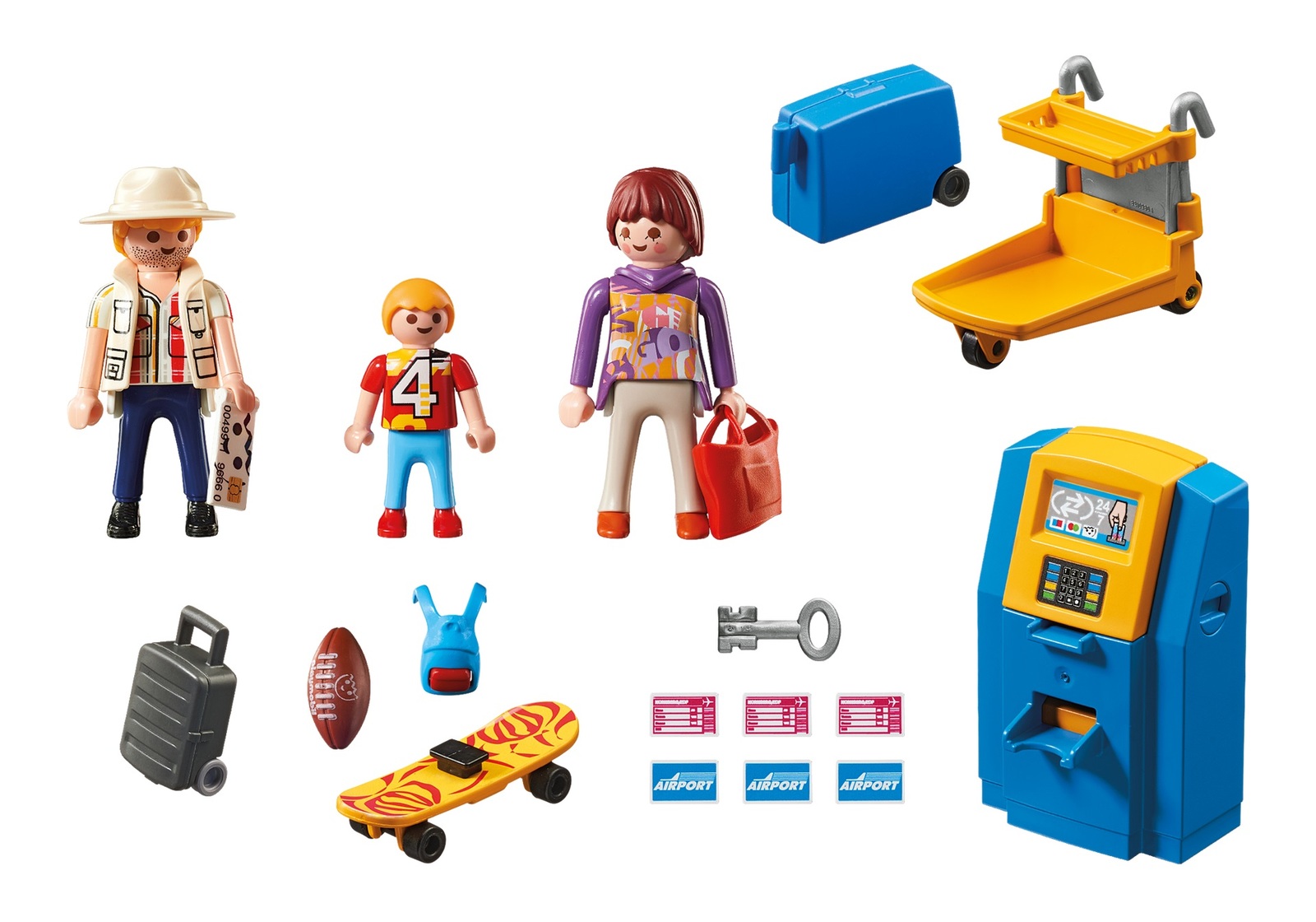 Playmobil: City Action - Airport Family at Check In image