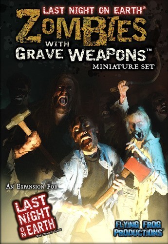 Last Night on Earth: Zombies with Grave Weapons (Miniature Set) Expansion image