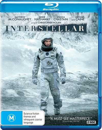 Interstellar on Blu-ray