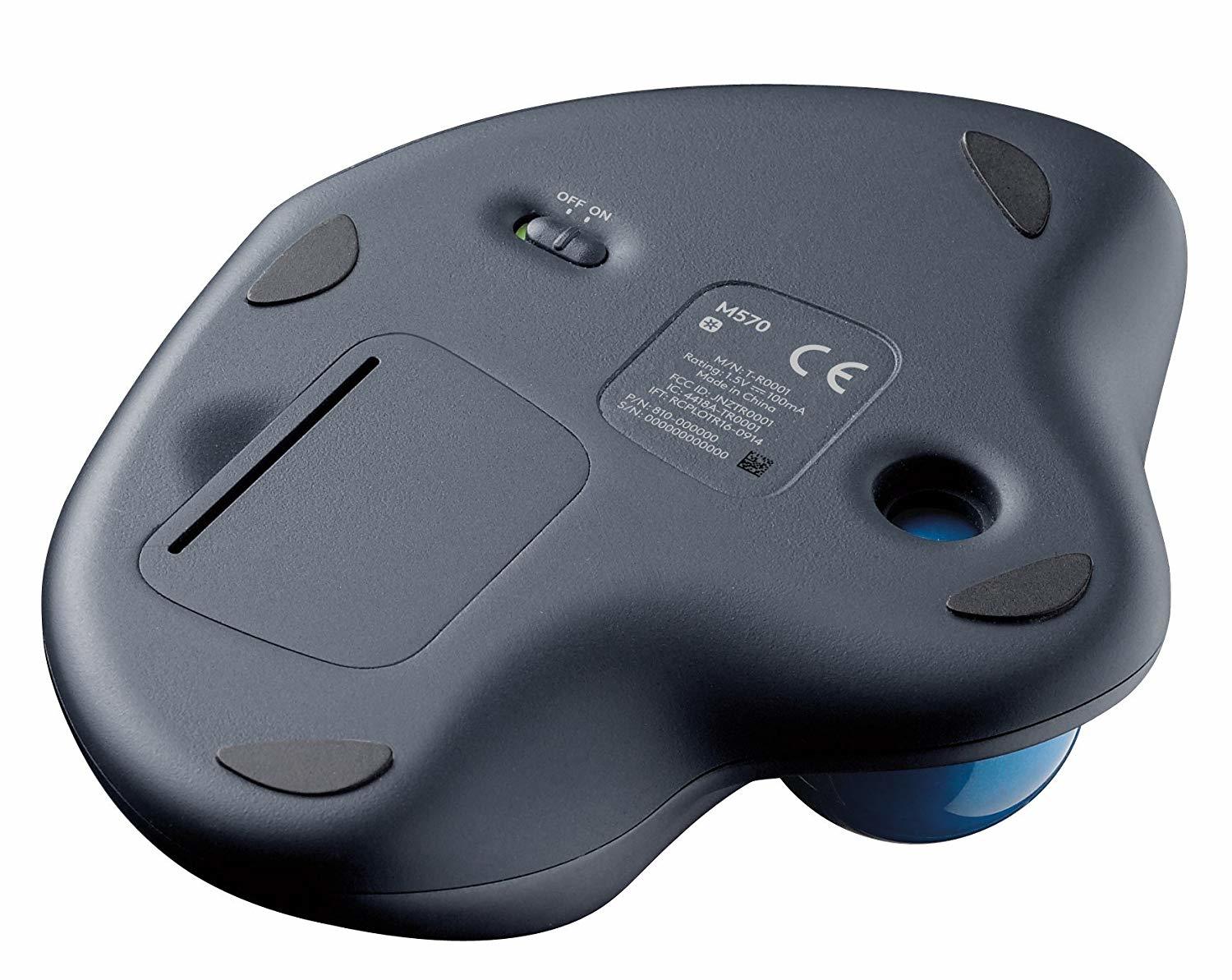 Logitech M570 Wireless Trackball Mouse