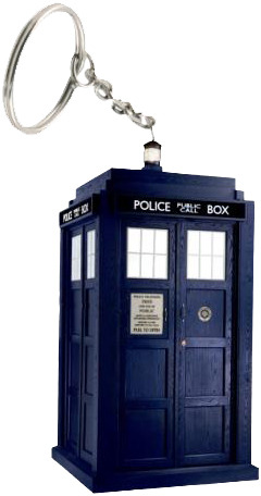 Doctor Who - Tardis Light Up Keyring