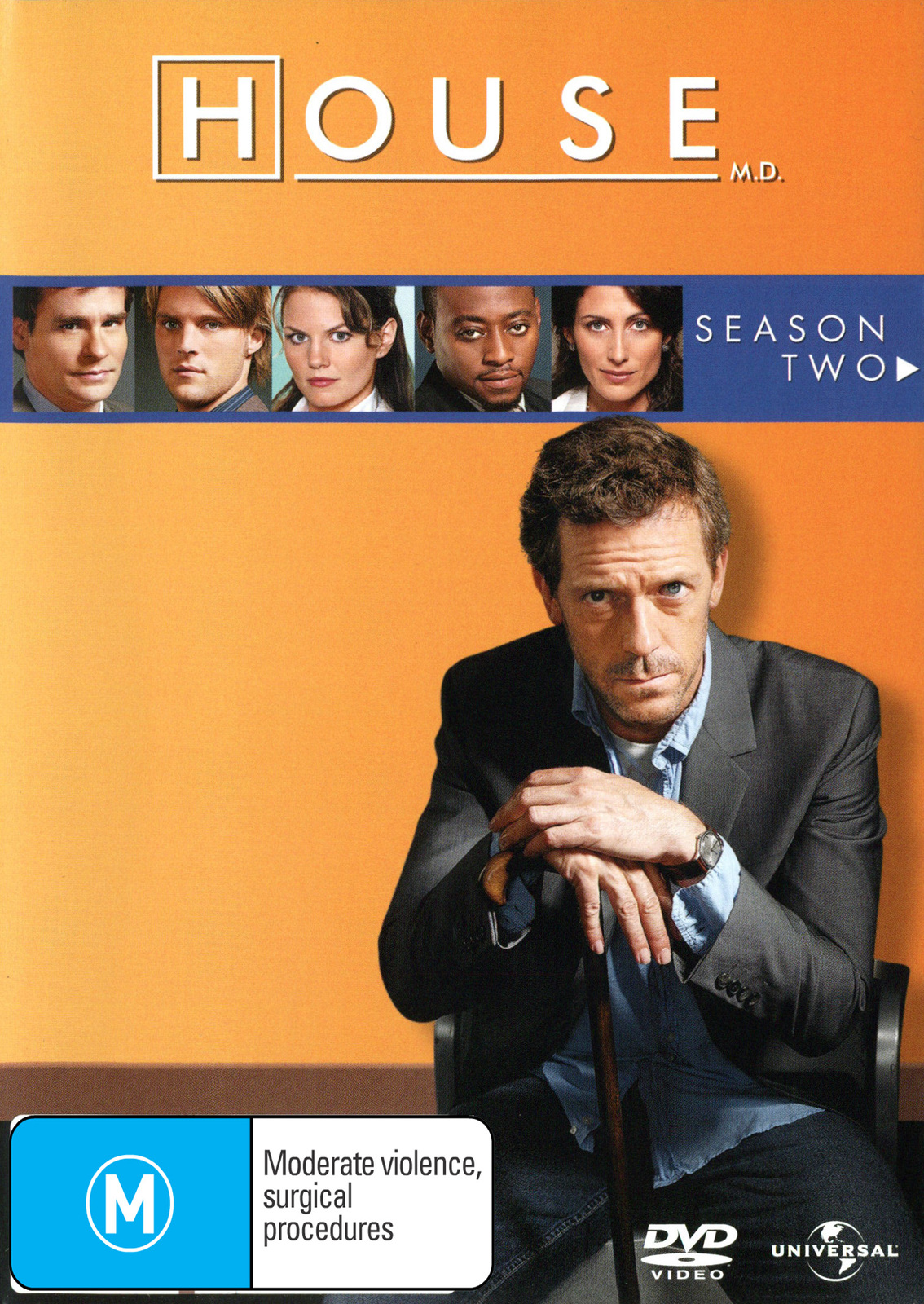House, M.D. - Season 2 (6 Disc Slimline Set) on DVD image