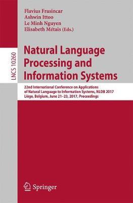 Natural Language Processing and Information Systems