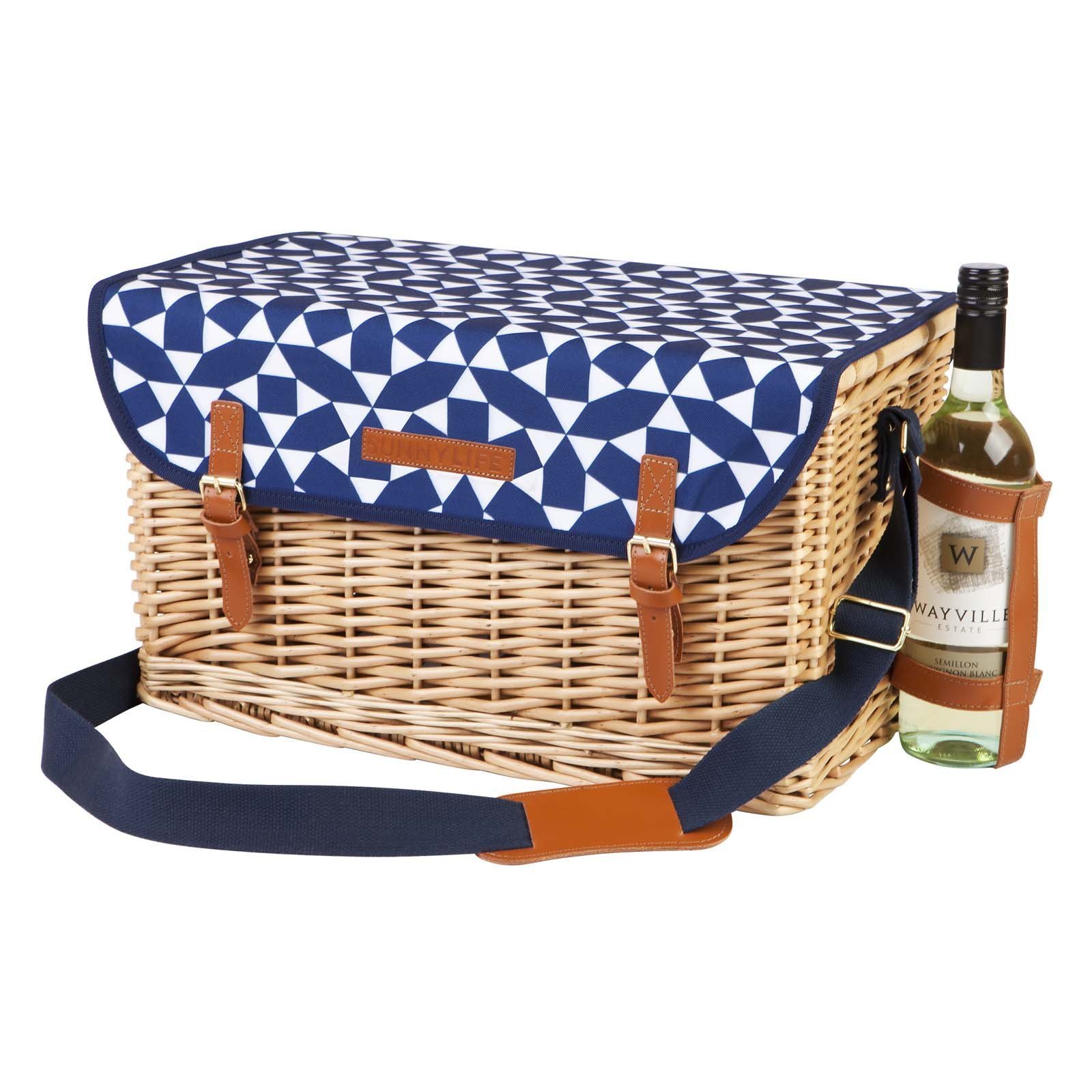 Sunnylife Luxe Picnic Basket Andaman at Mighty Ape NZ